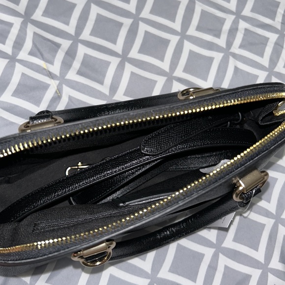 Coach Katy Satchel in Black - Picture 5 of 7